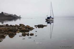 Boat in mist-7865 Boat in mist-7865